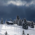 Winter in the mountains